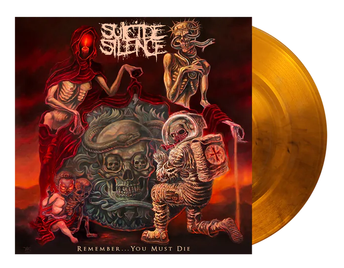 Suicide Silence - 'Remember...You Must Die'. Ltd Ed. 180gm Orange/Black Marbled LTD Ed. LP